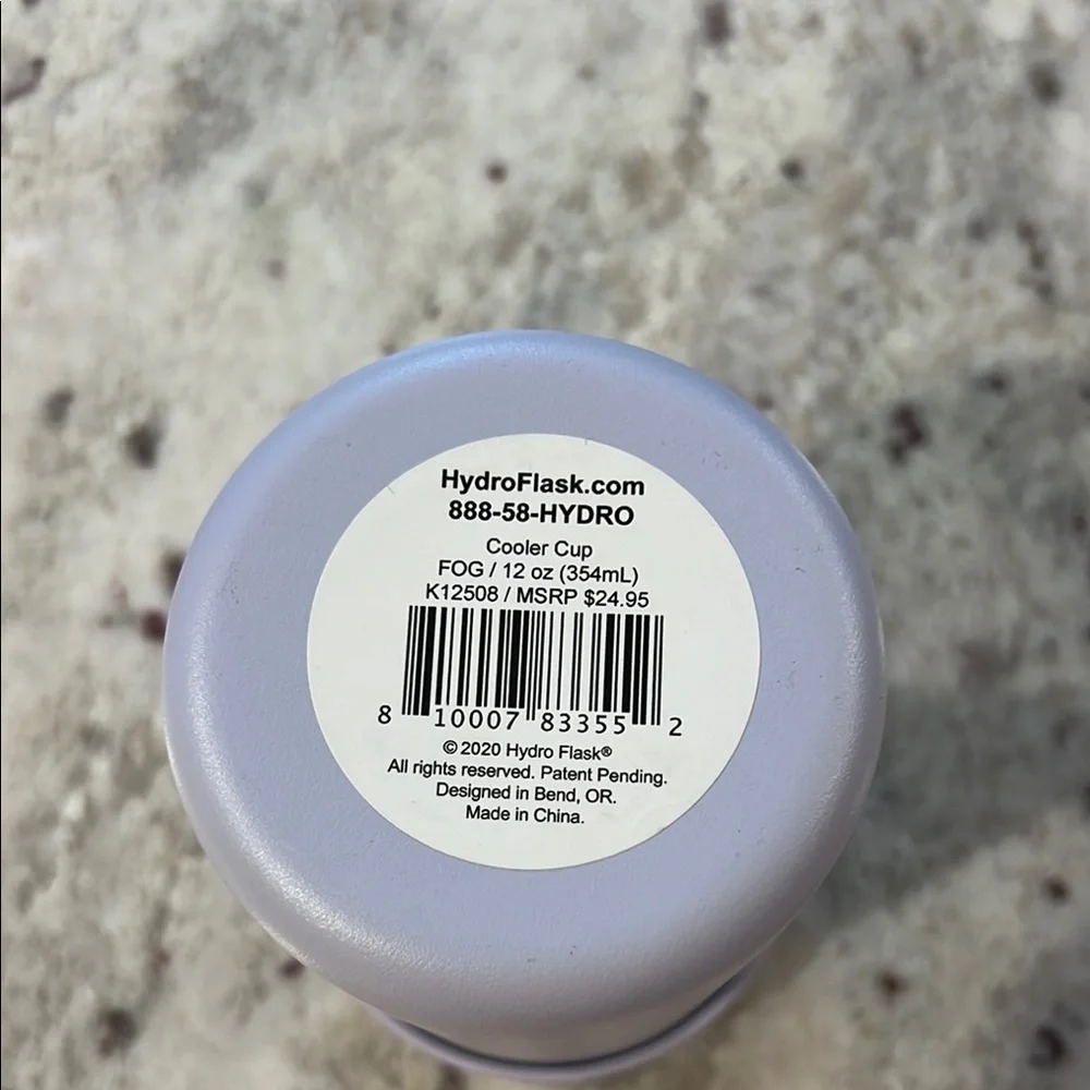 Hydro Flask Soft Purple Cooler Cup 12 oz - Picture 3 of 3